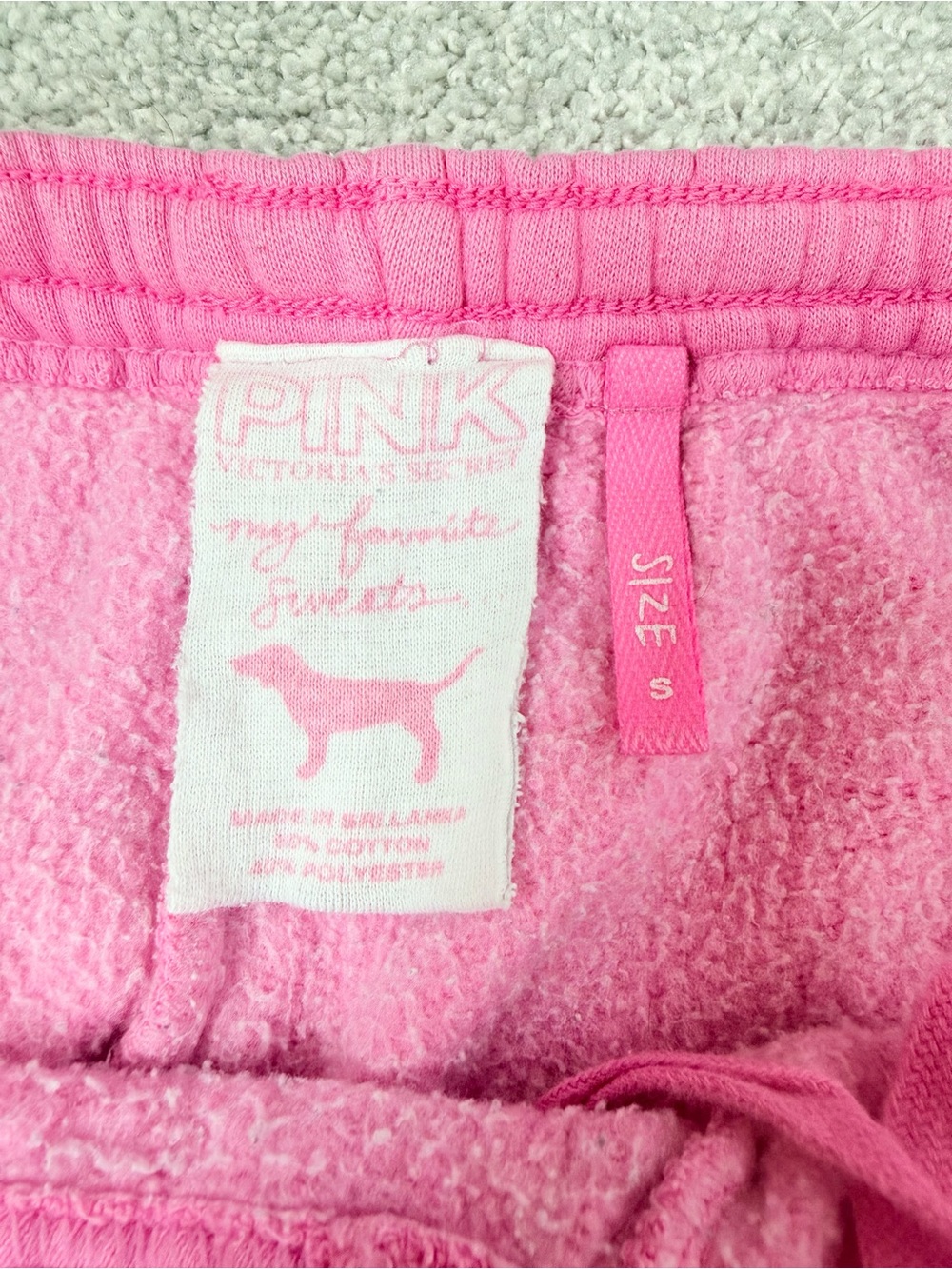 PINK Victoria's Secret Pink Fleece Joggers - Picture 4 of 4